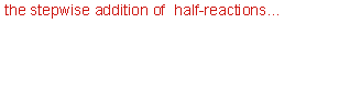 using half-reactions to solve net ionic equations